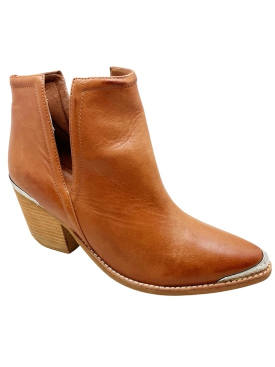 Jeffrey Campbell Shoes - {Jeffrey Campbell} Cognac Cromwell Leather Boots